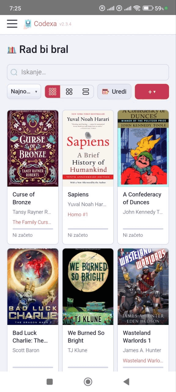 Mobile library view